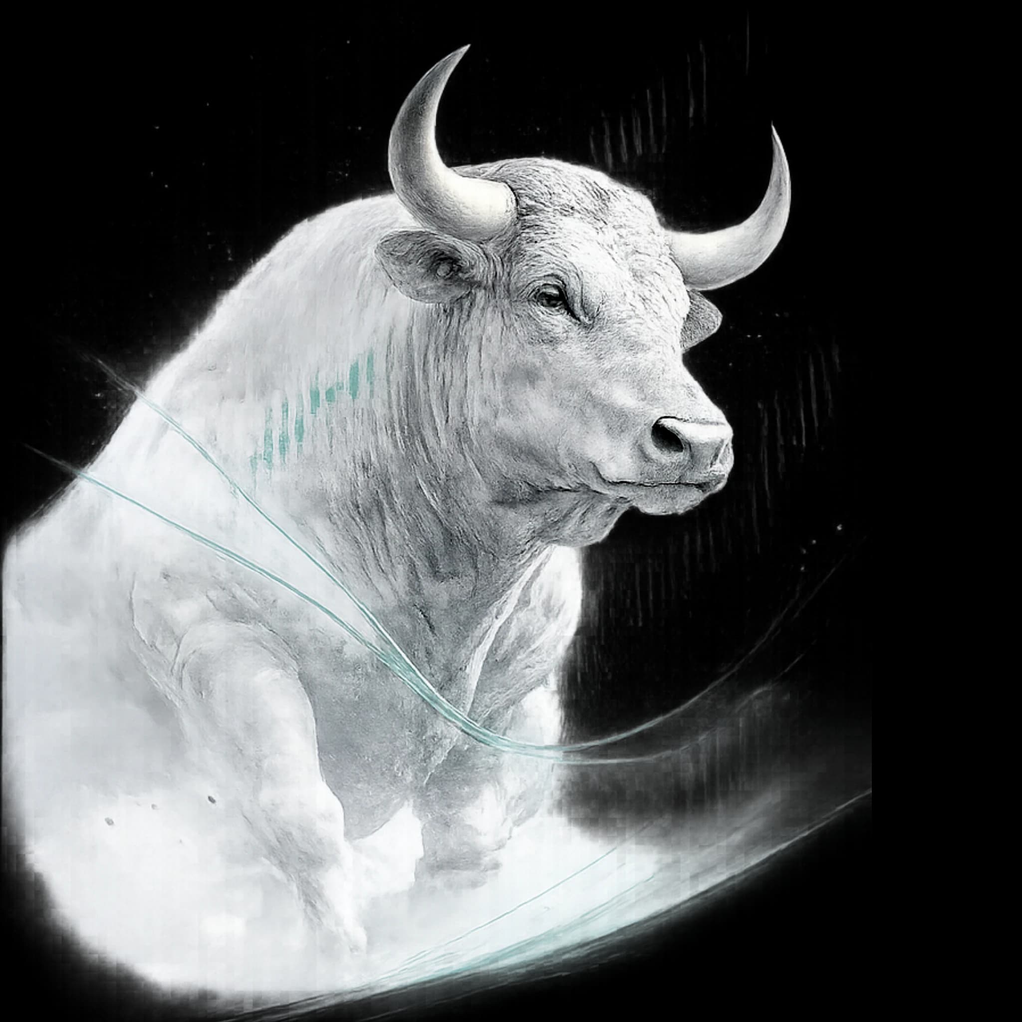 fxAlgo Sculptural Bull (Light Mode)